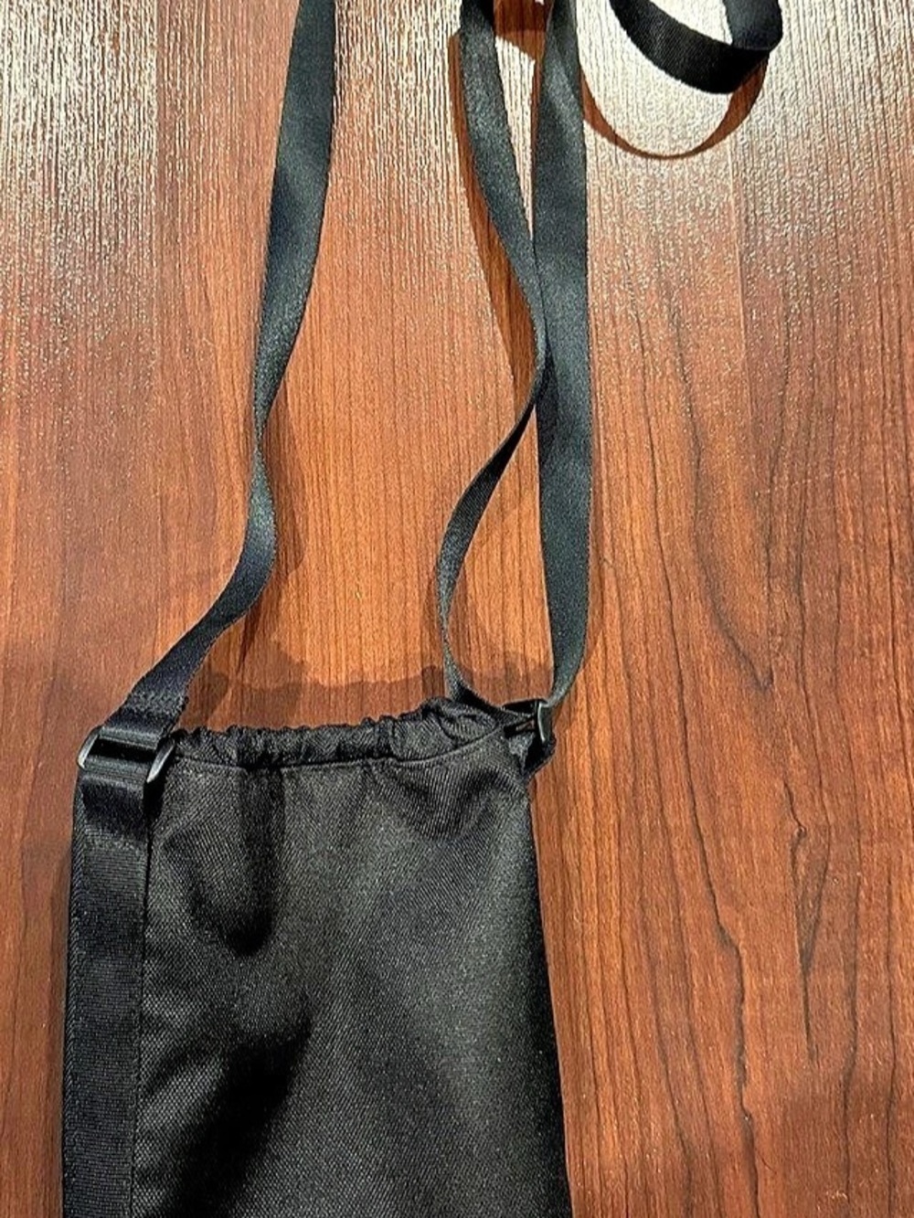 Black Water Bottle Holder Bag